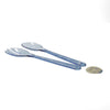 Salad serving utensils Quid Viba Blue Plastic 2 Units 28 x 6 x 0,5 cm
