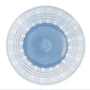Coastal Blue Outdoor Dining Plates — Set of 12