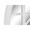 Wall mirror DKD Home Decor Crystal White MDF Wood Stripped (91 x 2,5 x