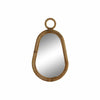 Wall mirror DKD Home Decor Brown Crystal Rattan Natural Tropical 39 x