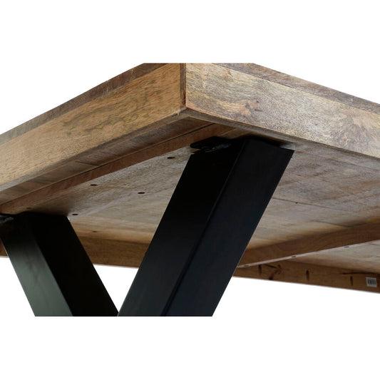 Mango Wood and Iron Dining Table