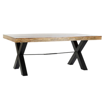 Mango Wood and Iron Dining Table