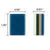 American Mahjong Set — Gatsby 4-Layer Acrylic, 160 Tiles