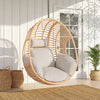 Wicker Egg Chair Seat — Natural (Stand Sold Separately)