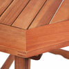 NNEVL 2 Piece Bistro Set Solid Acacia Wood