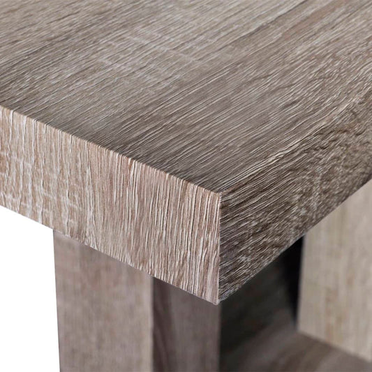 Oak-Look Dining Table, 117 x 67 cm