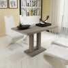 Oak-Look Dining Table, MDF, 117 x 67 cm