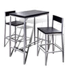 Counter Height Breakfast Bar Set with 2 Stools