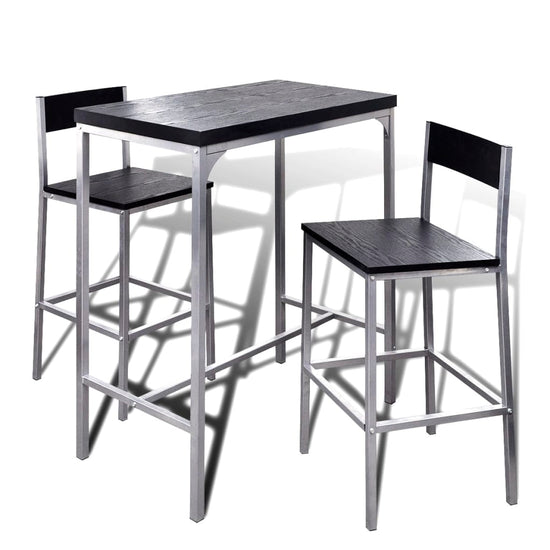 NNEVL Counter Height Breakfast Bar Set-0