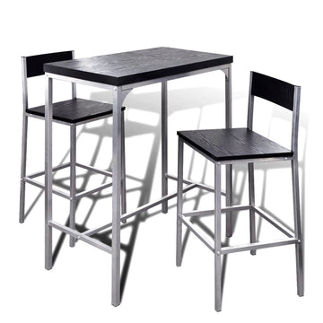NNEVL Counter Height Breakfast Bar Set-0