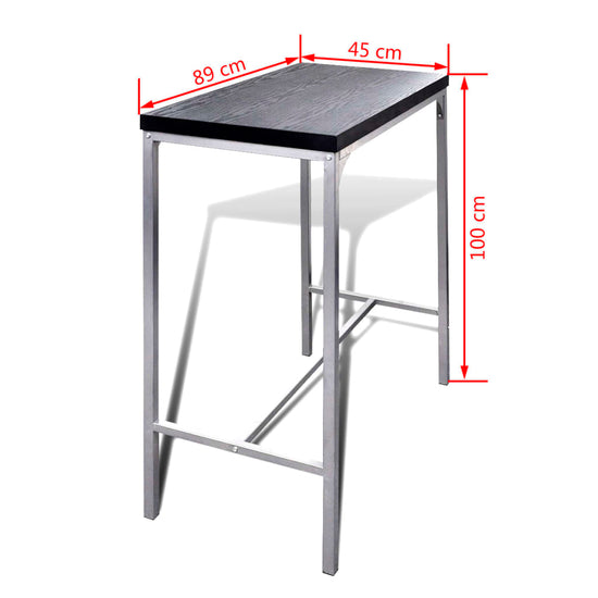 NNEVL Counter Height Breakfast Bar Set-3