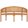 NNEVL Banana Bench 151 cm Solid Teak Wood