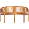NNEVL Banana Bench 151 cm Solid Teak Wood