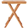 NNEVL 3 Piece Folding Bistro Set Solid Teak Wood-2