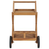 NNEVL Tea Trolley Solid Teak Wood