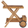 Tea Trolley, Solid Teak Wood