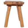 80 cm Garden Bench, Solid Teak Wood