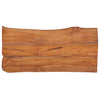 80 cm Garden Bench, Solid Teak Wood