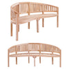 Banana Bench 200 cm, Solid Teak Wood
