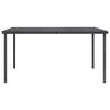 NNEVL Outdoor Dining Table Anthracite 150x90x74 cm Steel
