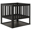 Steel Fire Pit with Storage Shelf, 40 cm