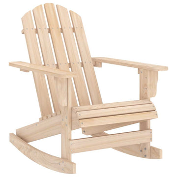 VidaXL Schommelstoel adirondack massief vurenhout