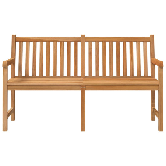 NNEVL Garden Bench 150 cm Solid Teak Wood-2