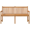 NNEVL Garden Bench 150 cm Solid Teak Wood-2