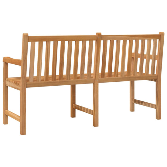 NNEVL Garden Bench 150 cm Solid Teak Wood-4
