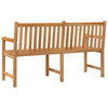 NNEVL Garden Bench 150 cm Solid Teak Wood-4