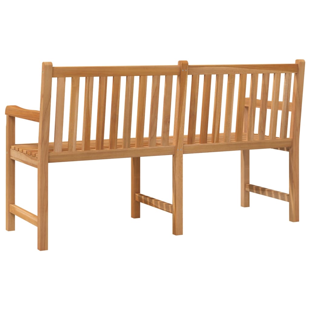 NNEVL Garden Bench 150 cm Solid Teak Wood-4