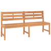Solid Teak Garden Bench, 180 cm