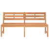Solid Teak Garden Bench, 180 cm