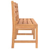 Solid Teak Garden Bench, 180 cm