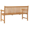 Solid Teak Wood Garden Bench, 150 cm