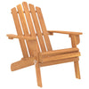 NNEVL Garden Adirondack Chair Solid Acacia Wood