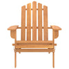 NNEVL Garden Adirondack Chair Solid Acacia Wood