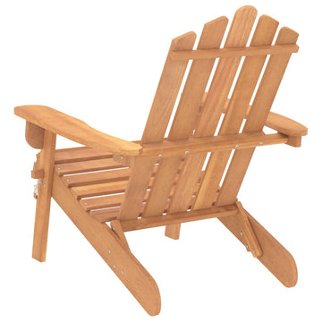 NNEVL Garden Adirondack Chair Solid Acacia Wood