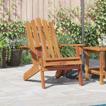 VidaXL Tuinstoel adirondack massief acaciahout