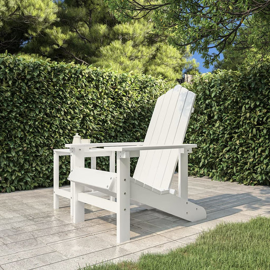 Adirondack Chair, White HDPE