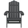 Garden Adirondack Chair, HDPE, Anthracite