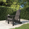 Garden Adirondack Chair, HDPE, Anthracite