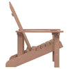 Garden Adirondack Chair, HDPE, Brown