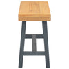 Solid Teak Wood Bench, 110 cm