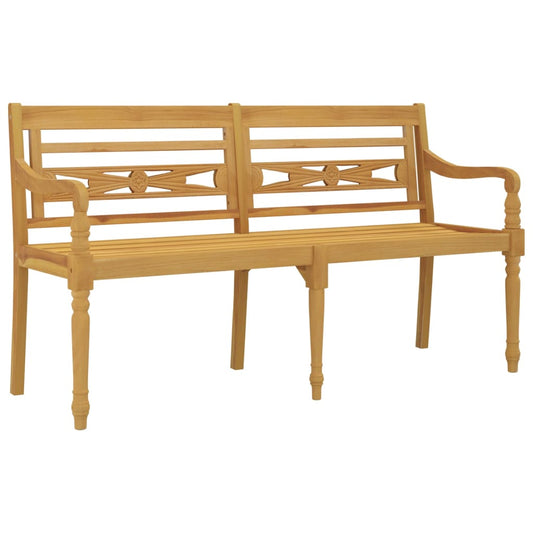 Batavia Bench 150 cm Solid Teak Wood
