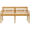 Batavia Bench 150 cm Solid Teak Wood