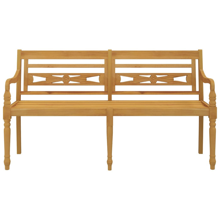 Made from durable teak