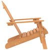 NNEVL Garden Adirondack Chairs 2 pcs Solid Wood Acacia