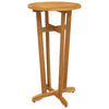 NNEVL 3 Piece Bar Set Solid Wood Acacia