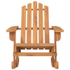NNEVL Adirondack Rocking Chair Solid Wood Acacia-2
